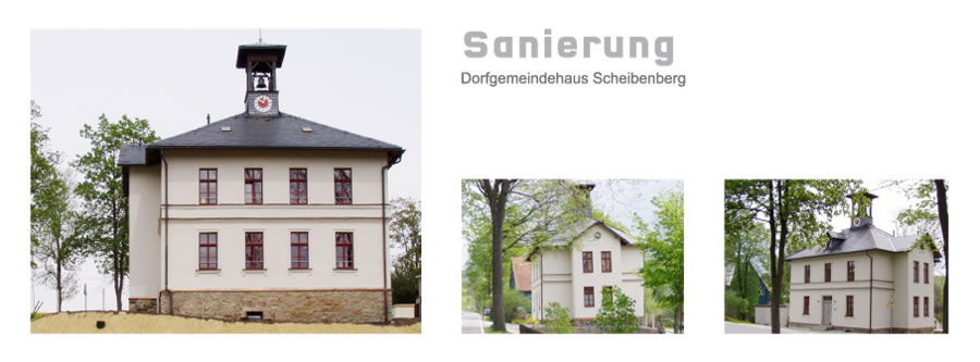 Dorfgemeindehaus Scheibenberg Erzgebirge